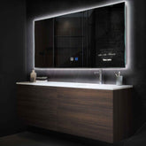 Espejo LED Rectangular | Botones táctiles | Función antivaho | Luz blanca neutra - Reyze Seria Motivated Model 4